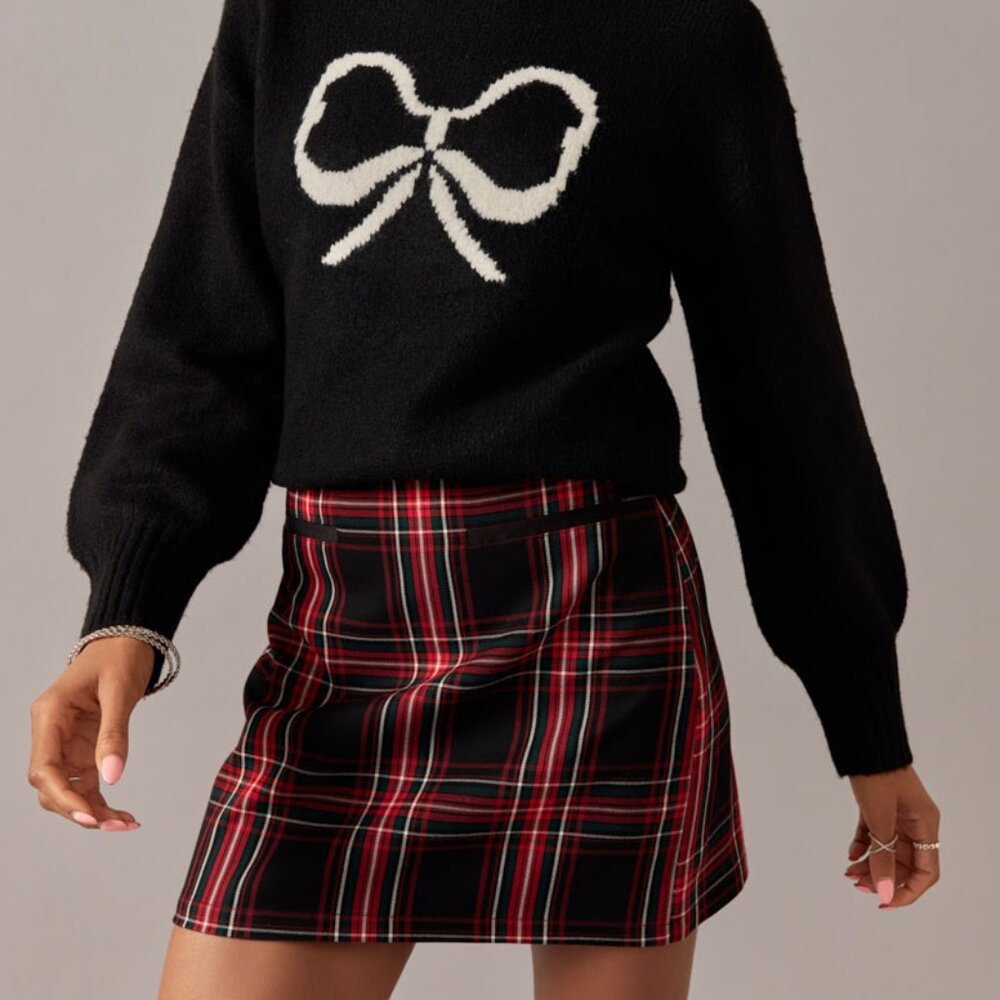Jody Plaid Mini Skirt